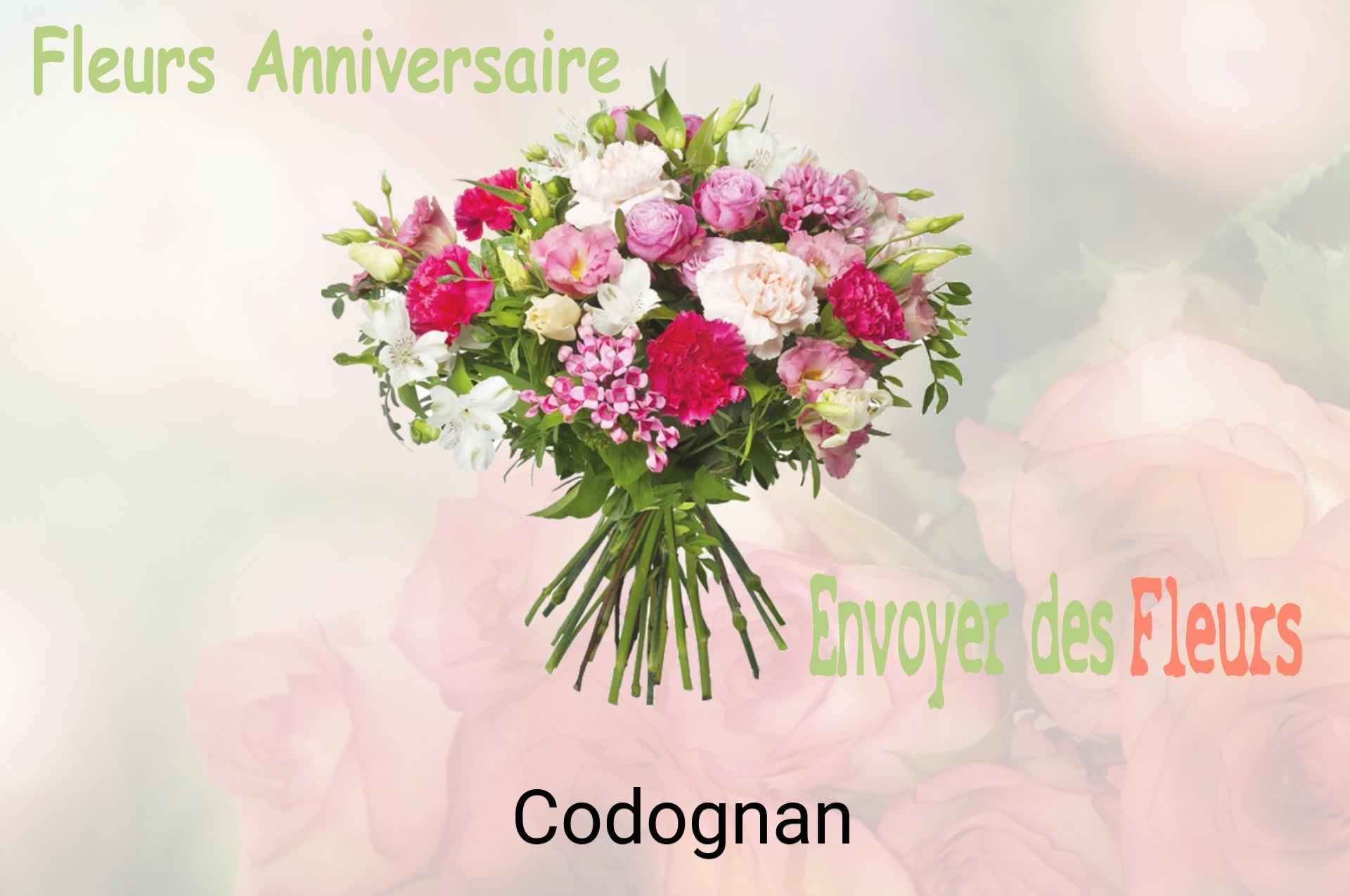 Bouquet de fleurs d’anniversaire livré à Codognan